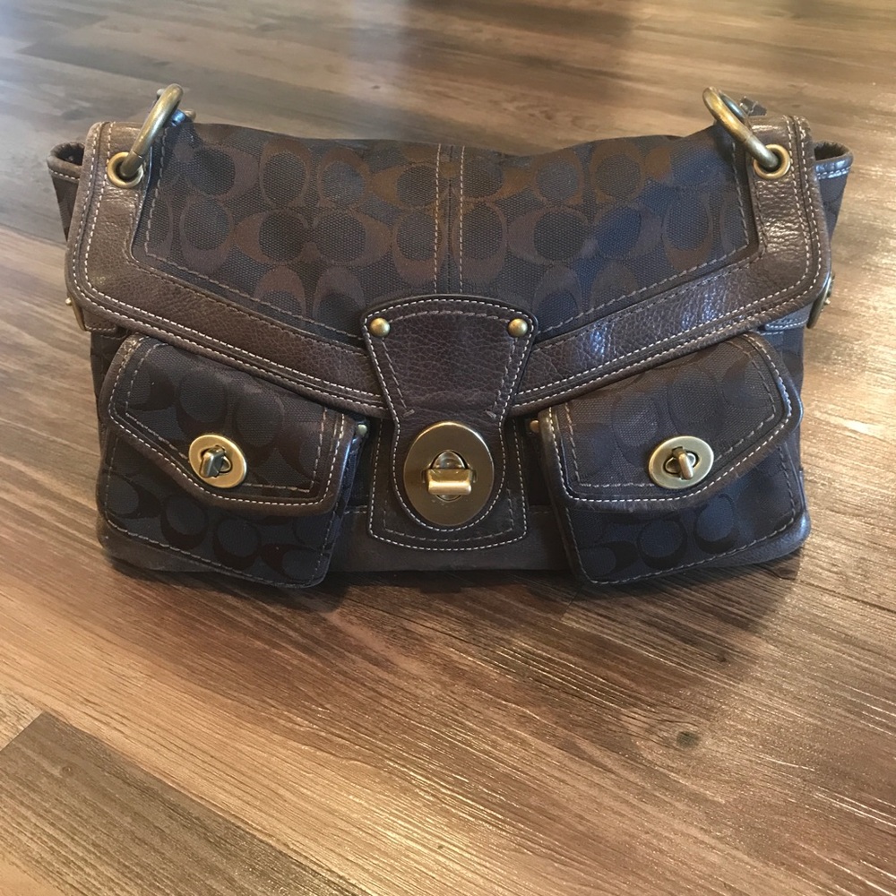 Coach satchel shoulder bag